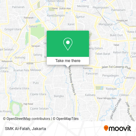 SMK Al-Falah map