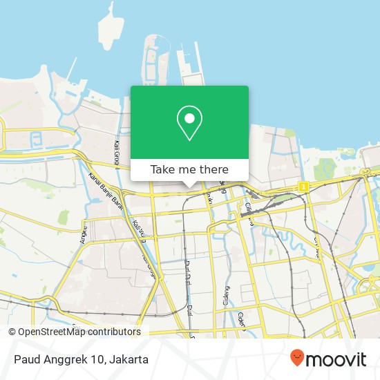 Paud Anggrek 10 map