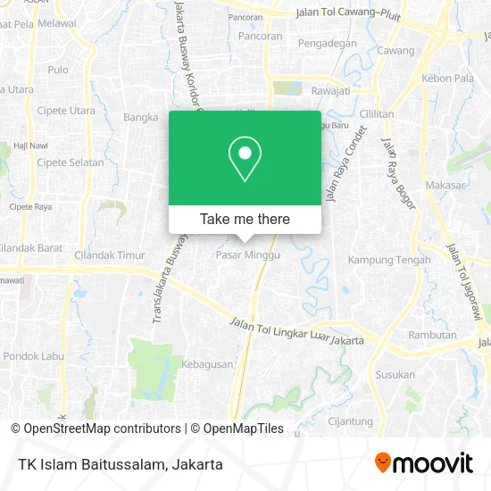 TK Islam Baitussalam map