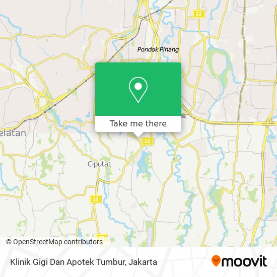 Klinik Gigi Dan Apotek Tumbur map