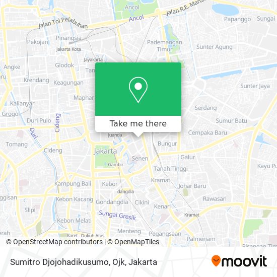Sumitro Djojohadikusumo, Ojk map