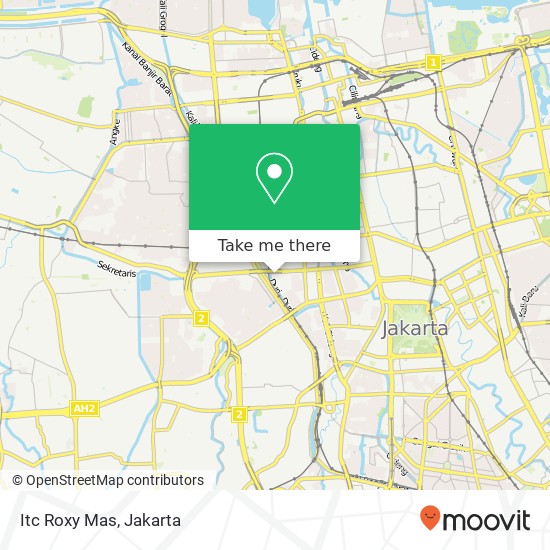 Itc Roxy Mas map