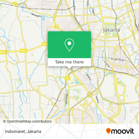 Indomaret map