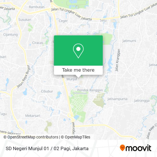 SD Negeri Munjul 01 / 02 Pagi map