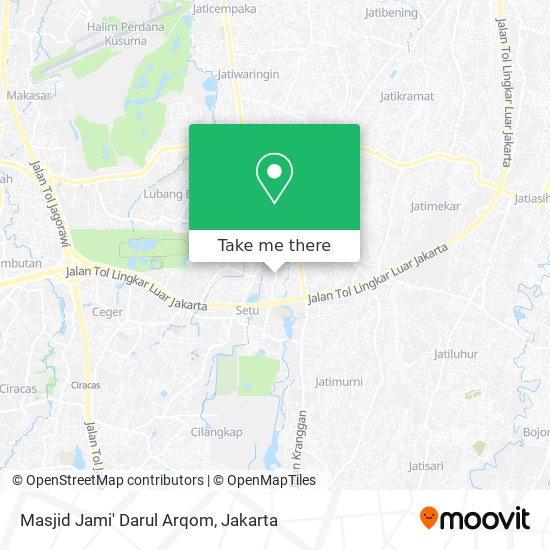 Masjid Jami' Darul Arqom map