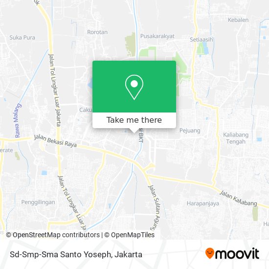 Sd-Smp-Sma Santo Yoseph map
