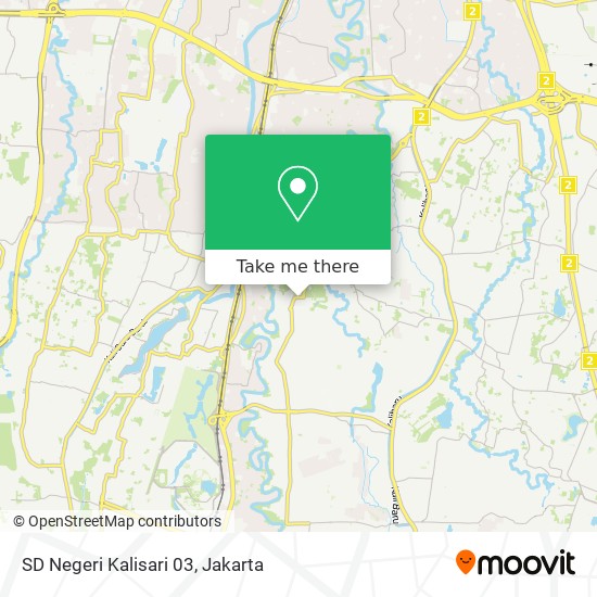 SD Negeri Kalisari 03 map