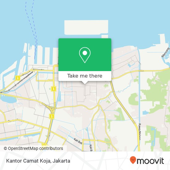 Kantor Camat Koja map