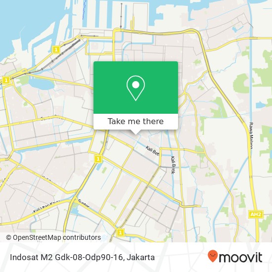 Indosat M2 Gdk-08-Odp90-16 map