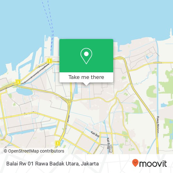 Balai Rw 01 Rawa Badak Utara map