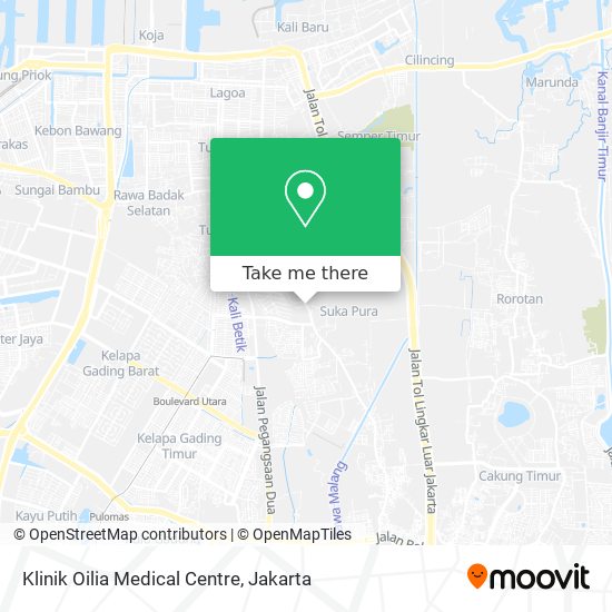 Klinik Oilia Medical Centre map