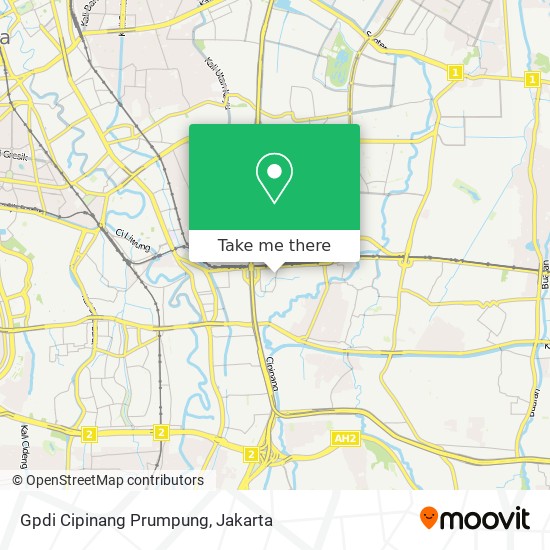 Gpdi Cipinang Prumpung map