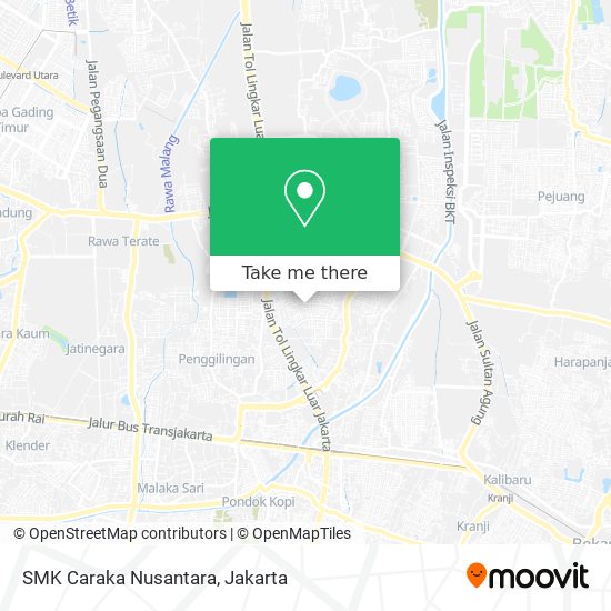 SMK Caraka Nusantara map