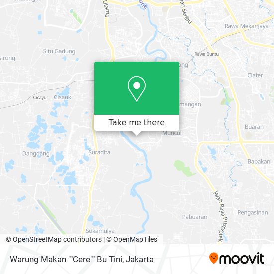 Warung Makan ""Cere"" Bu Tini map
