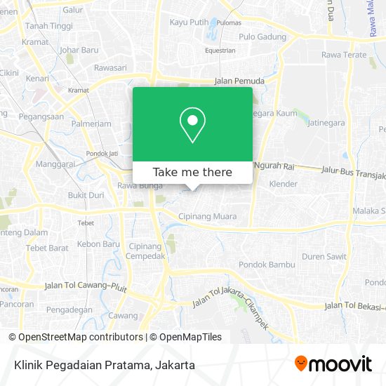 Klinik Pegadaian Pratama map