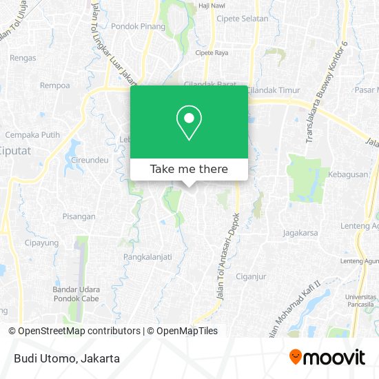 Budi Utomo map