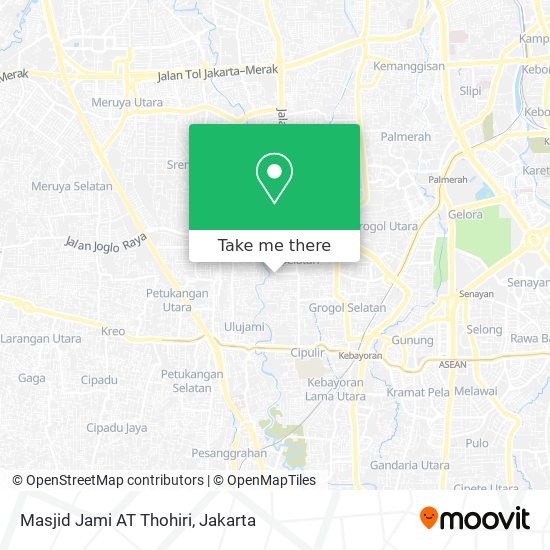 Masjid Jami AT Thohiri map