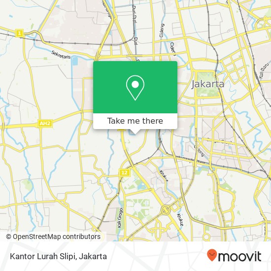 Kantor Lurah Slipi map