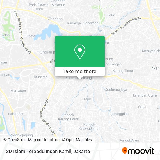 SD Islam Terpadu Insan Kamil map