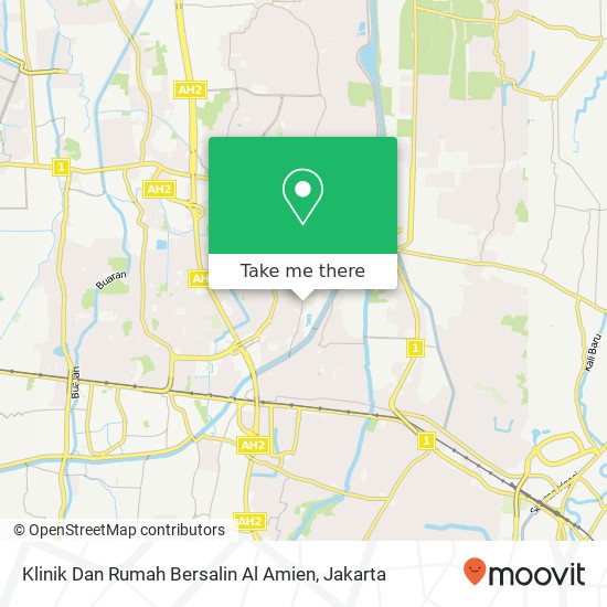 Klinik Dan Rumah Bersalin Al Amien map