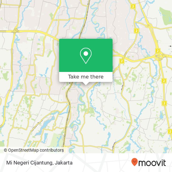 Mi Negeri Cijantung map