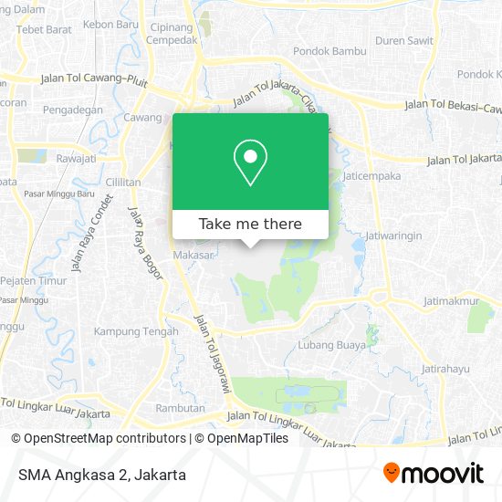 SMA Angkasa 2 map