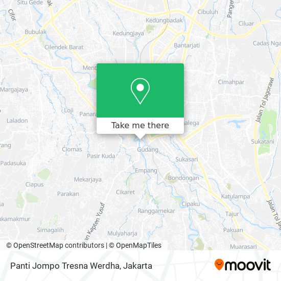 Panti Jompo Tresna Werdha map