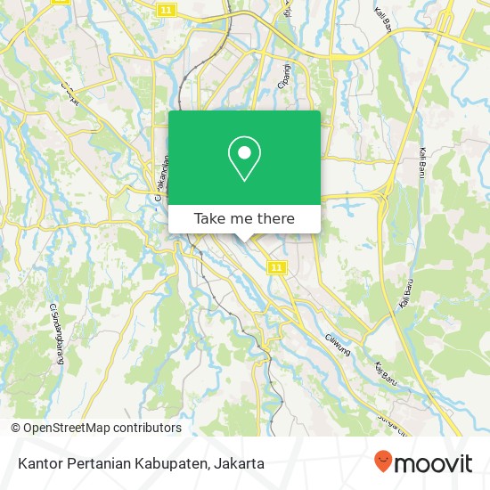 Kantor Pertanian Kabupaten map