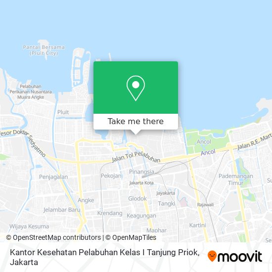 Kantor Kesehatan Pelabuhan Kelas I Tanjung Priok map