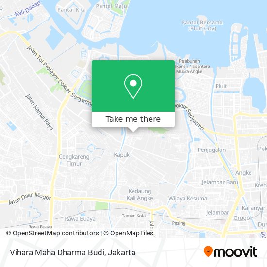 Vihara Maha Dharma Budi map