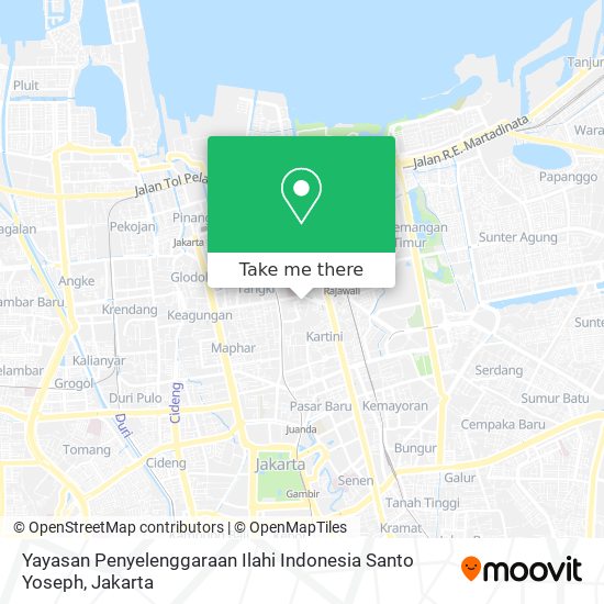 Yayasan Penyelenggaraan Ilahi Indonesia Santo Yoseph map