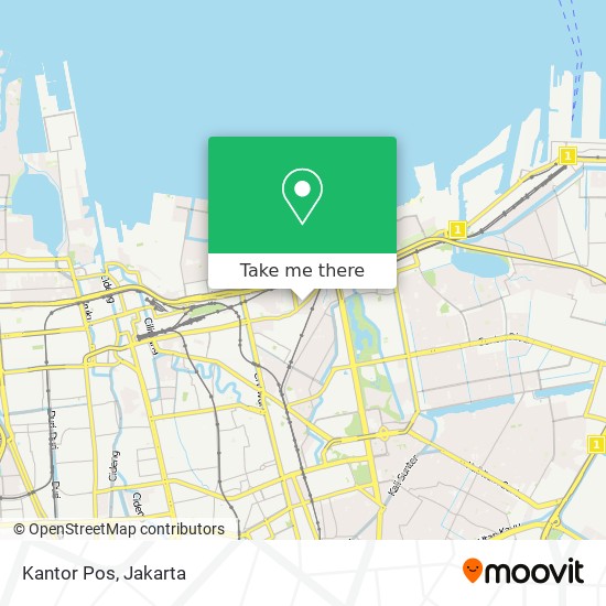 Kantor Pos map