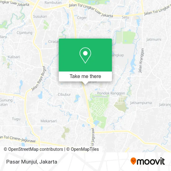 Pasar Munjul map