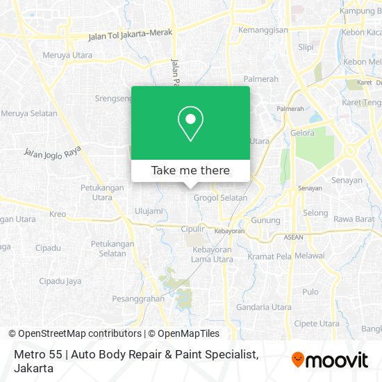 Metro 55 | Auto Body Repair & Paint Specialist map