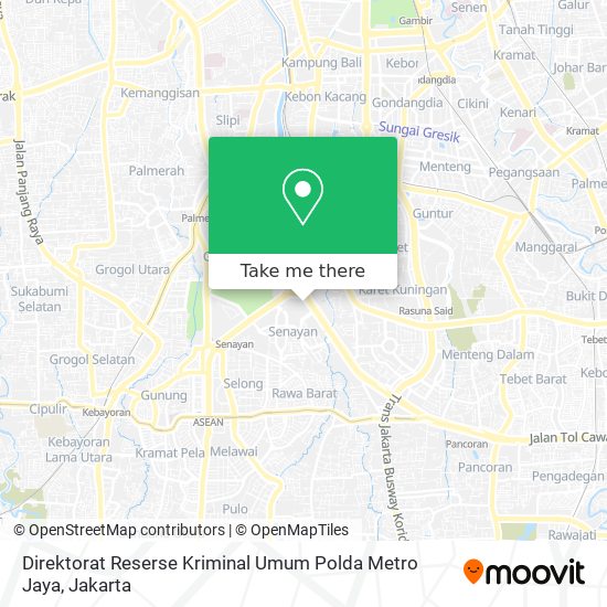 Direktorat Reserse Kriminal Umum Polda Metro Jaya map