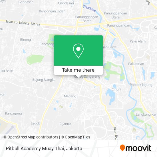 Pitbull Academy Muay Thai map
