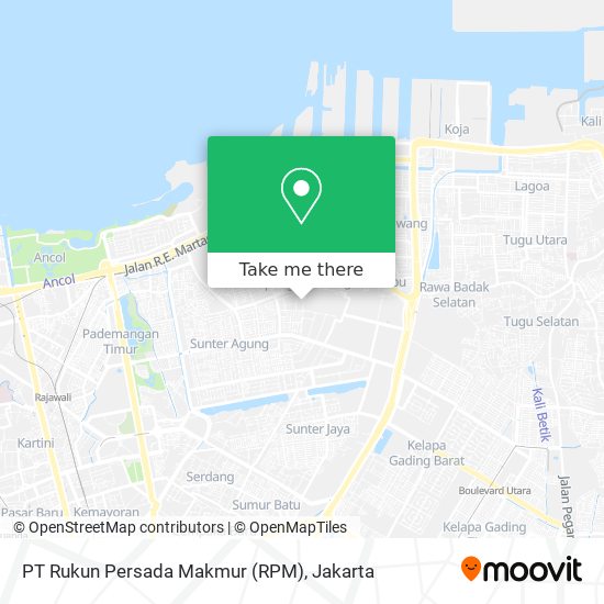 PT Rukun Persada Makmur (RPM) map