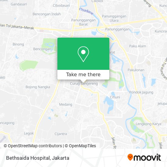 Bethsaida Hospital map