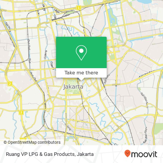 Ruang VP LPG & Gas Products map