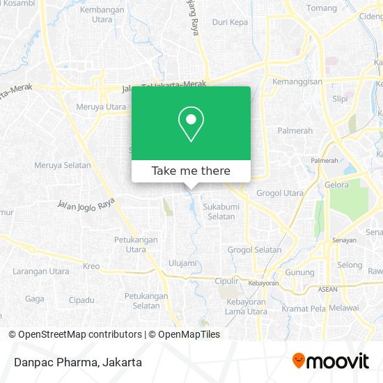 Danpac Pharma map
