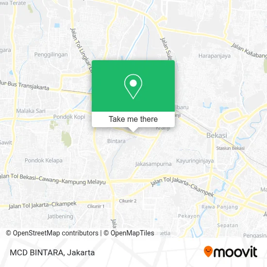 MCD BINTARA map