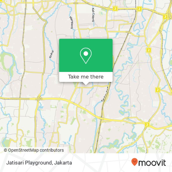 Jatisari Playground map