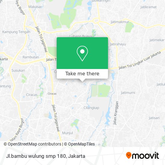 Jl.bambu wulung smp 180 map