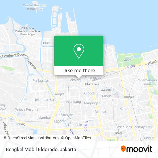 Bengkel Mobil Eldorado map