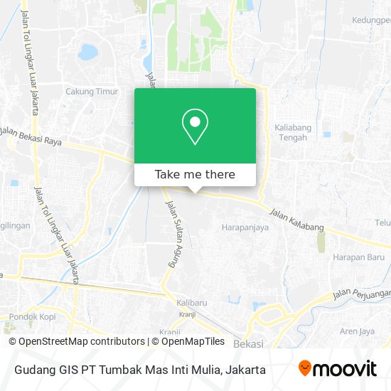 Gudang GIS PT Tumbak Mas Inti Mulia map