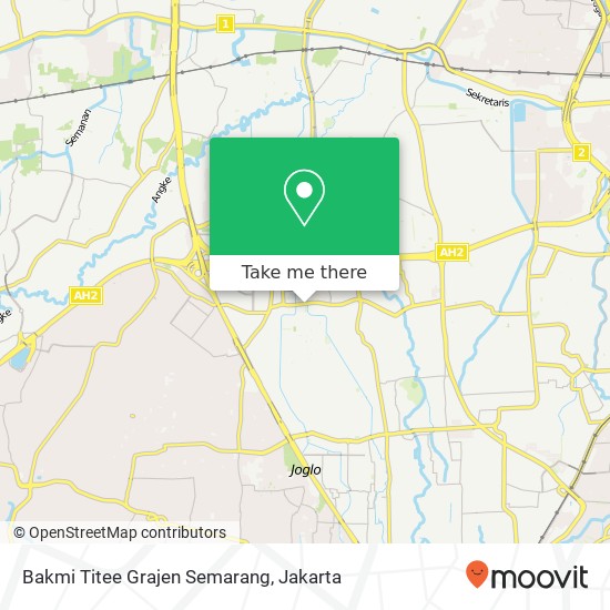 Bakmi Titee Grajen Semarang map