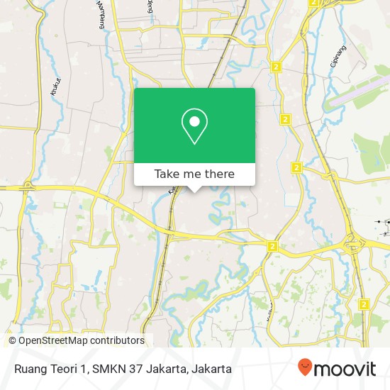 Ruang Teori 1, SMKN 37 Jakarta map