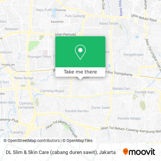 DL Slim & Skin Care (cabang duren sawit) map