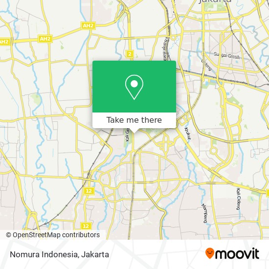 Nomura Indonesia map
