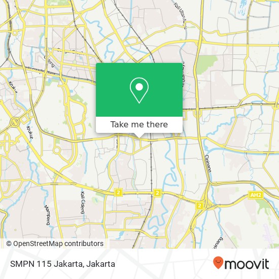 SMPN 115 Jakarta map